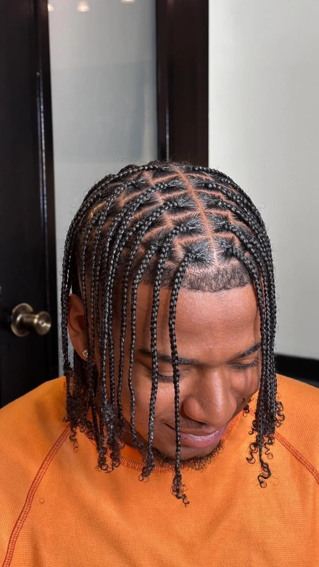 Tresses homme réalisées chez FF Beauty