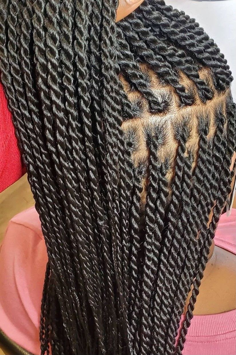 Vanilles twists medium chez FF Beauty